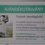 Ajándekutalványaink személyre szóló szöveggel is rendelhetők